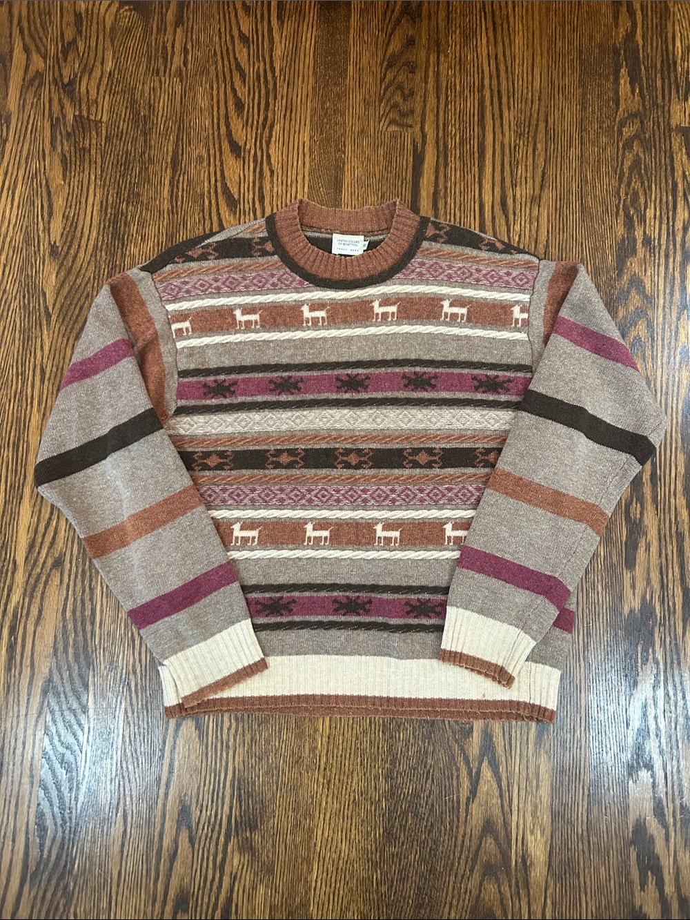Vintage 90s United Colors Benetton Knit Sweater